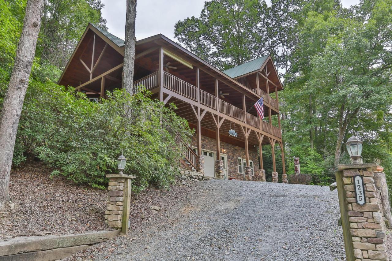 Heaven On The Toccoa Where You Will Enjoy The Sites And Sounds Of The Toccoa River Mineral Bluff Exterior foto